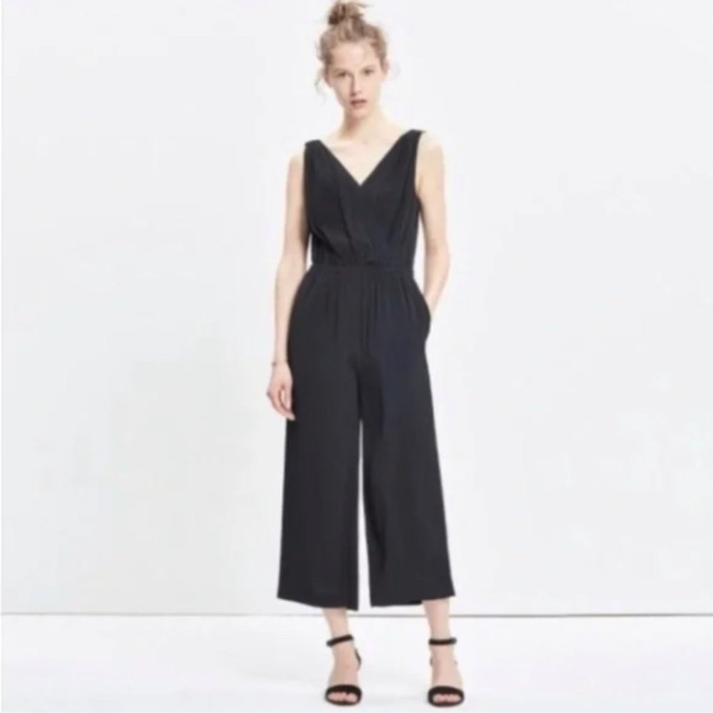 Madewell Starnight Black Jumpsuit